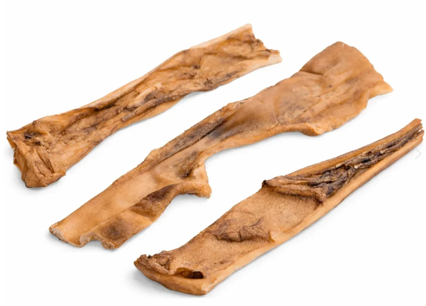 Cuir chevelu de bœuf 30CM pour chien