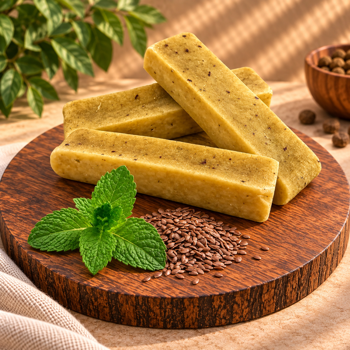 Cheezy Dog – Fromage à mâcher graines de lin & menthe pour chien