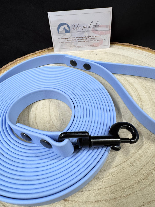 Longe pour chien en BIOTHANE personnalisable 5m