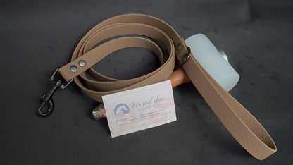 Laisse simple pour chien en HEXA personnalisable