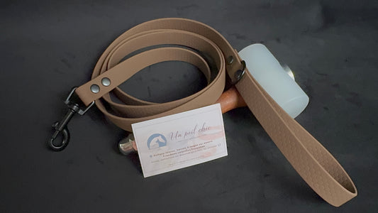 Laisse simple pour chien en HEXA personnalisable