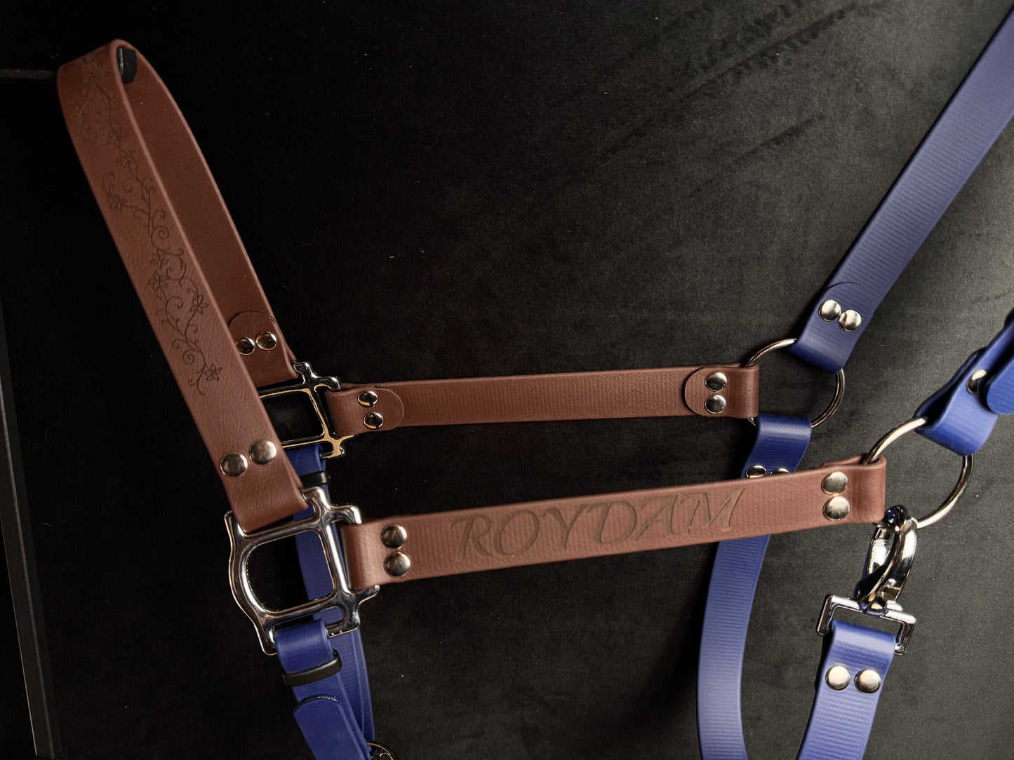 Licol Shetland / PS / COB / CHEVAL - Biothane UNICOLORE – résistant, imperméable et personnalisable