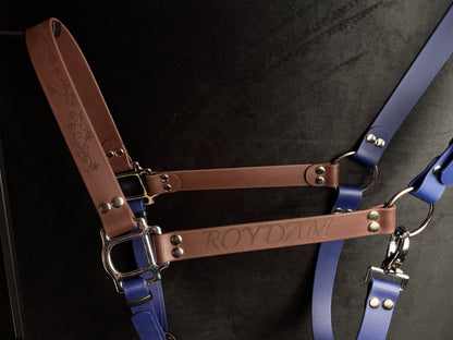Licol Shetland / PS / COB / CHEVAL - Biothane UNICOLORE – résistant, imperméable et personnalisable
