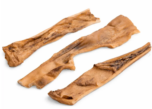 Cuir chevelu de bœuf 30CM pour chien