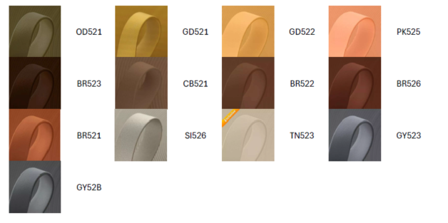 Harnais en H pour chien en BIOTHANE sur mesure et personnalisable bicolore