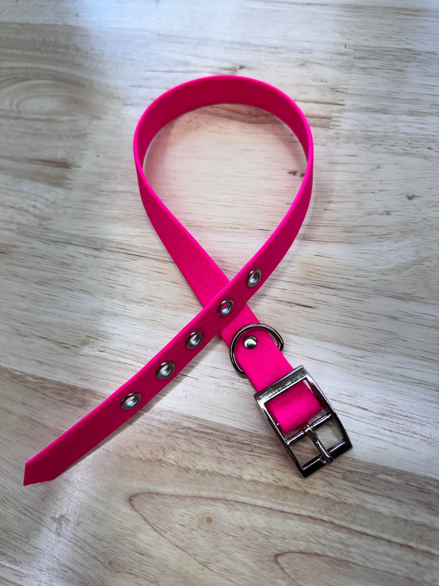 Collier pour chien sur mesure et personnalisable en HEXA Unicolore