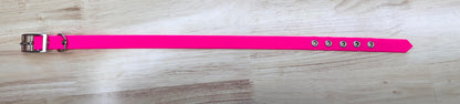 Collier pour chien sur mesure et personnalisable en HEXA Unicolore