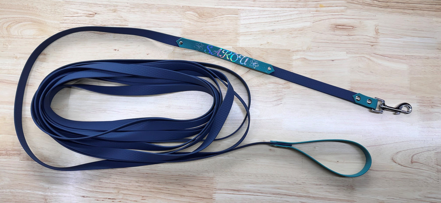 Longe pour chien en HEXA personnalisable - 10 m