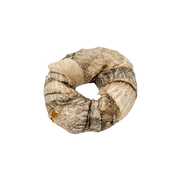 Donuts de peau de poisson pour chien